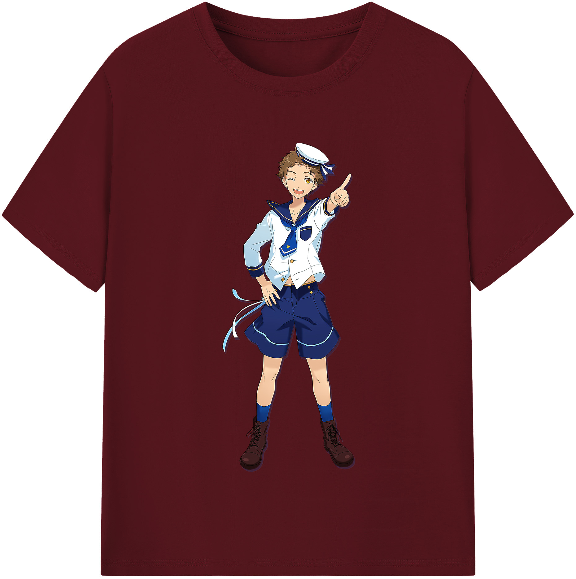 （画像用） あんさんぶるスターズ! Ensemble Stars 綿100％半袖Tシャツ（フロントプリント）